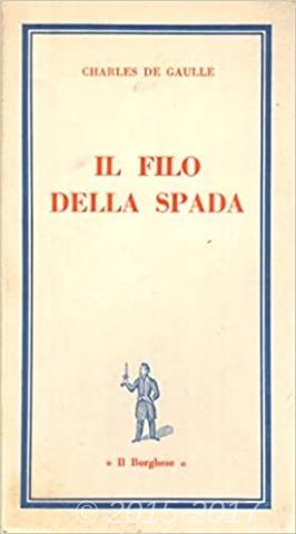 Copertina di Il filo della spada